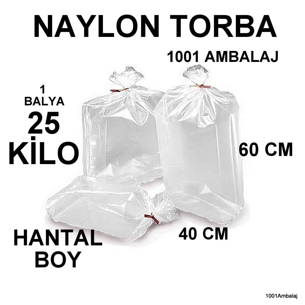 Naylon Torba 40X60 Cm Bakkaliye Torbası 25 Kilo 1 Balya 1001 Ambalaj