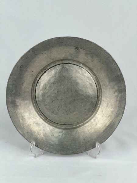 Antika Bakır Tabak Ölçü Çap 26 Cm H 3 Cm