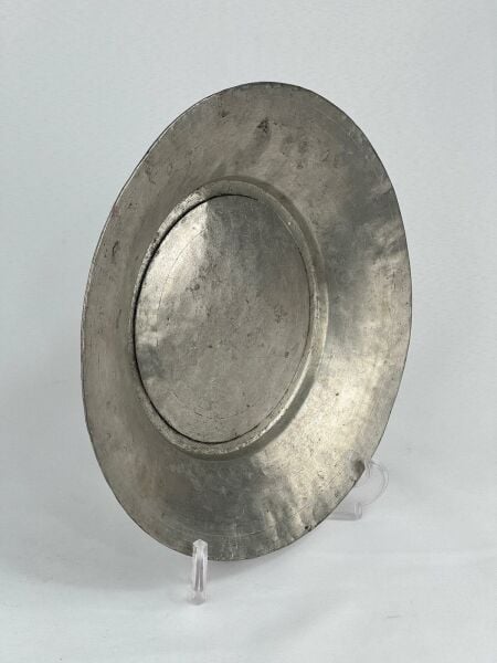 Antika Bakır Tabak Ölçü Çap 26 Cm H 3 Cm