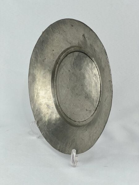 Antika Bakır Tabak Ölçü Çap 26 Cm H 3 Cm
