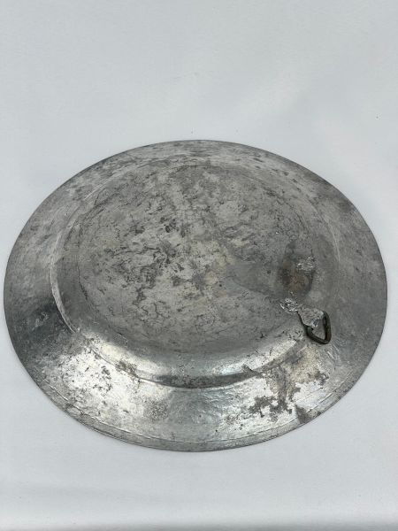 Antika Bakır Tabak Ölçü Çap 32 Cm H 3 Cm
