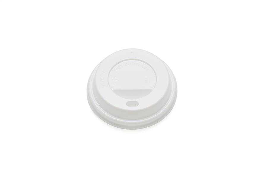Bardak Kapağı 7 Oz Sicak Kapak Beyaz 1,80 Gr 72 Mm 100 Adet