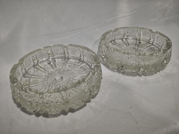 Kristal İkiz Kültablasi Aoa Ölçü 14Cm Çapi 4Cm Yüksekliği