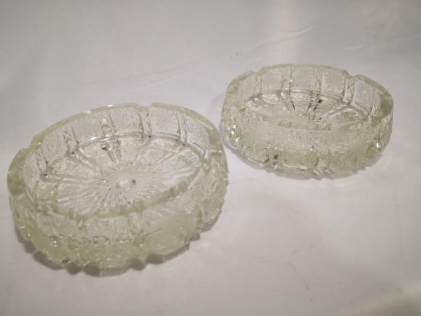 Kristal İkiz Kültablasi Aoa Ölçü 14Cm Çapi 4Cm Yüksekliği