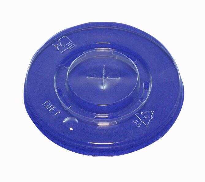 Bardak Kapağı 16-22 Oz Kapak Çizikli Pet Şeffaf 1,90 Gr 90 Mm Çap 100 Adet