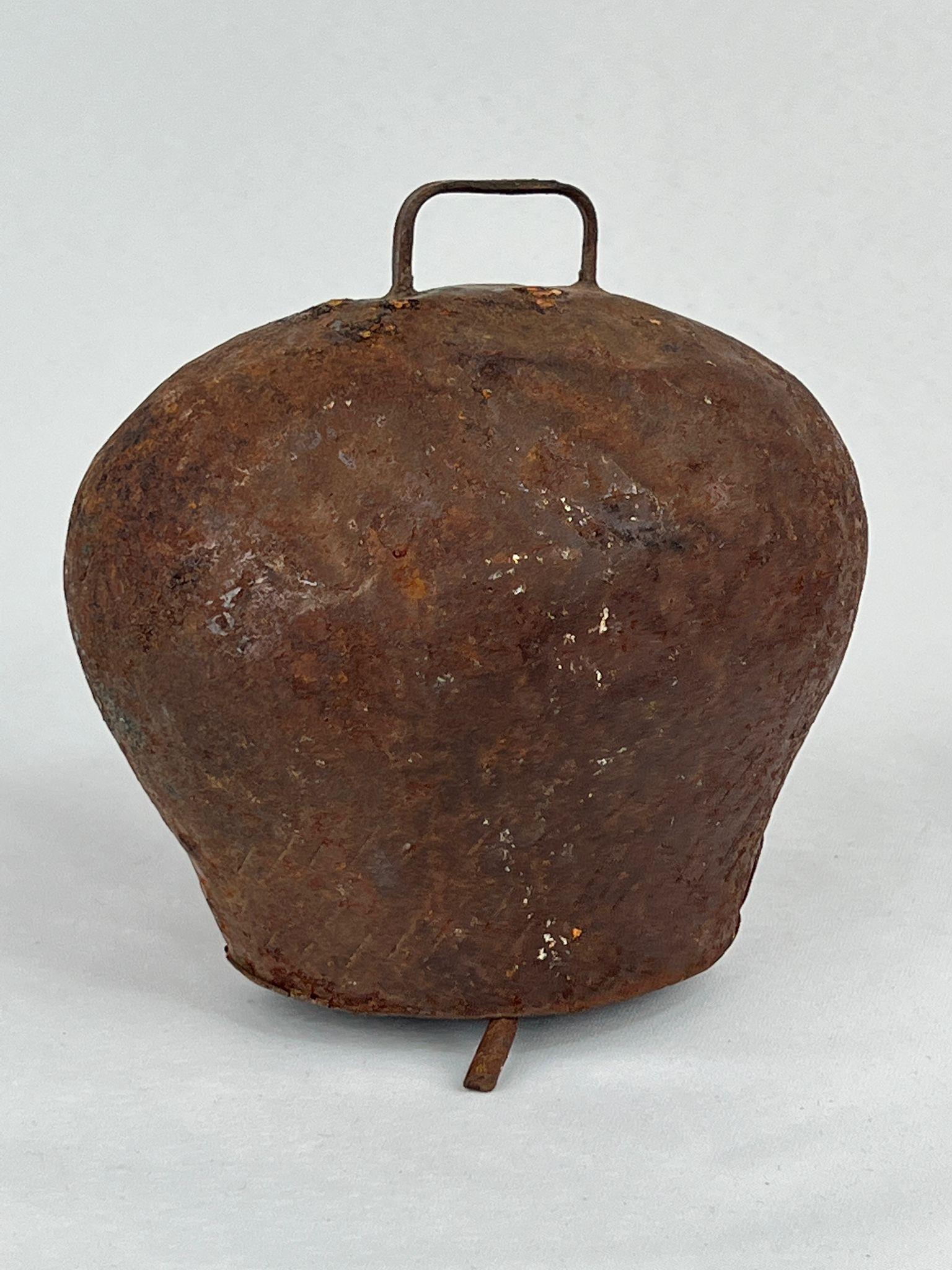 Antika Bakır Çan Ölçü 16X10 Cm H 16 Cm