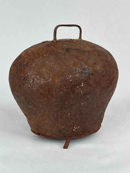 Antika Bakır Çan Ölçü 16X10 Cm H 16 Cm