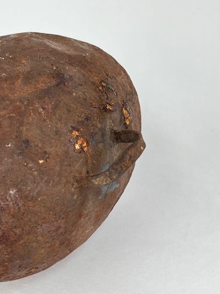 Antika Bakır Çan Ölçü 16X10 Cm H 16 Cm