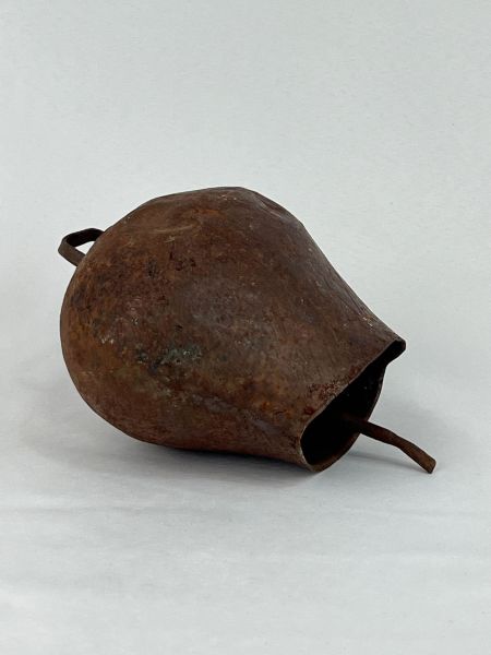 Antika Bakır Çan Ölçü 16X10 Cm H 16 Cm