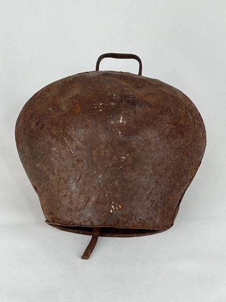 Antika Bakır Çan Ölçü 16X10 Cm H 16 Cm