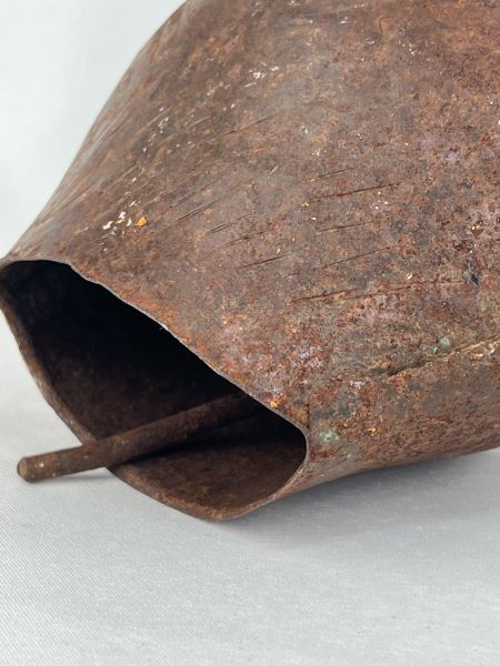 Antika Bakır Çan Ölçü 16X10 Cm H 16 Cm