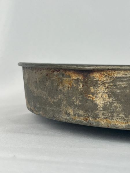 Antika Bakır Tepsi Ölçü Çap 36 Cm H 6,5 Cm