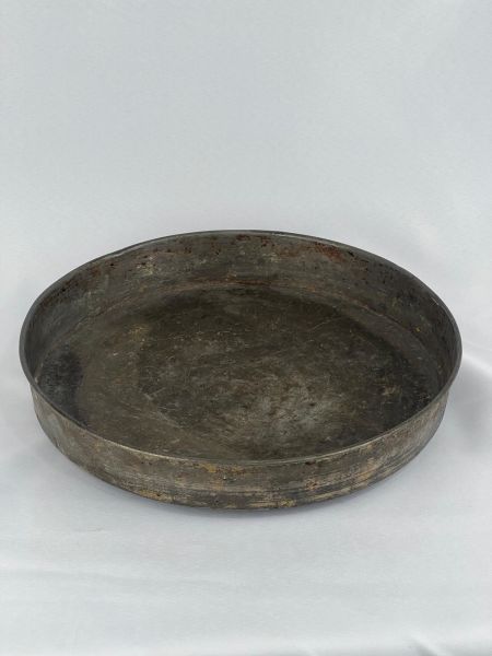 Antika Bakır Tepsi Ölçü Çap 36 Cm H 6,5 Cm