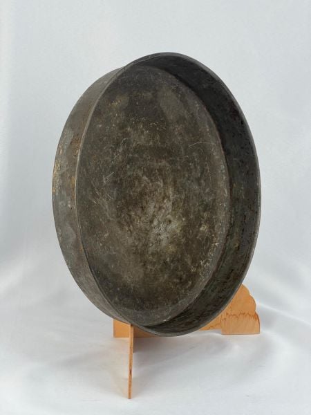 Antika Bakır Tepsi Ölçü Çap 36 Cm H 6,5 Cm