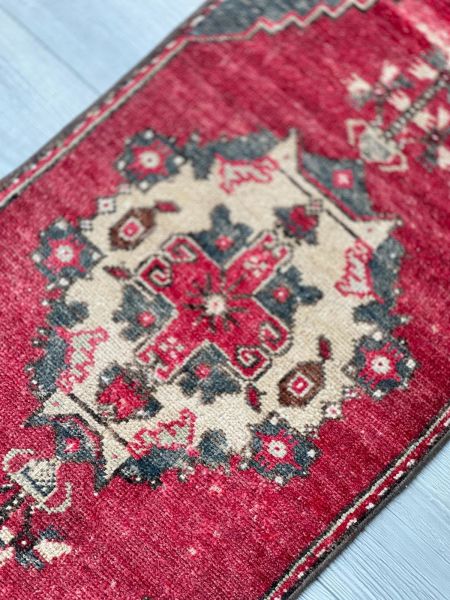 El Dokumasi Halı Kilim Yolluk Paspas Ölçü 105X46 Cm