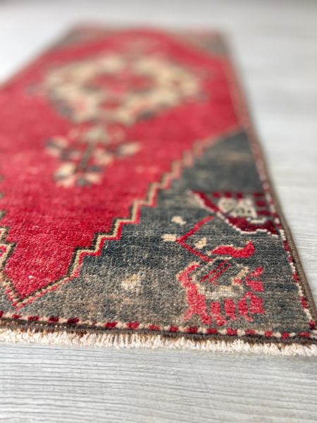 El Dokumasi Halı Kilim Yolluk Paspas Ölçü 105X46 Cm