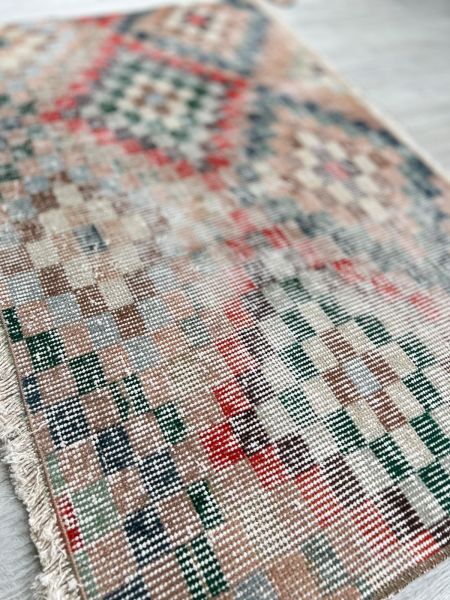 El Dokumasi Halı Kilim Yolluk Paspas Ölçü 100X65 Cm