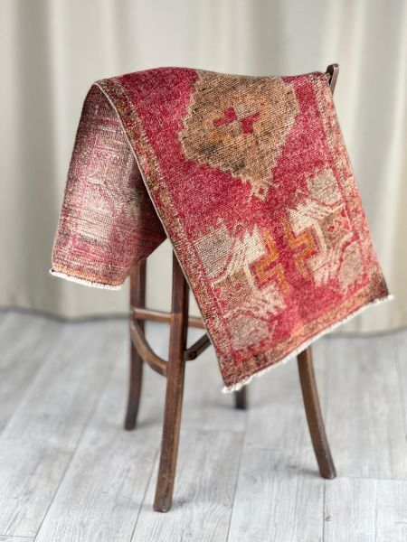 El Dokumasi Halı Kilim Yolluk Paspas Ölçü 115X44 Cm