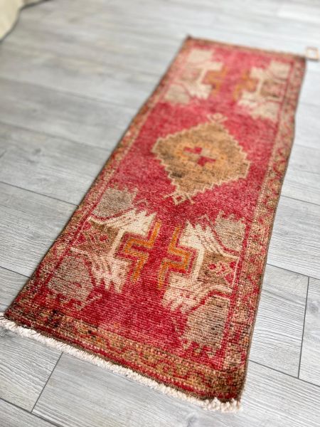 El Dokumasi Halı Kilim Yolluk Paspas Ölçü 115X44 Cm