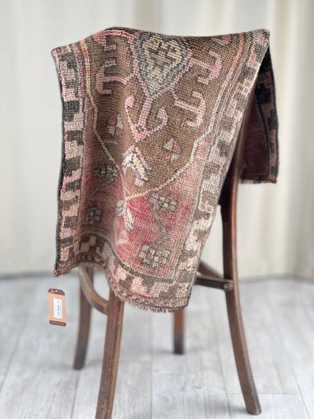 El Dokumasi Halı Kilim Yolluk Paspas Ölçü 107X54 Cm