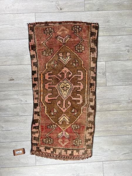 El Dokumasi Halı Kilim Yolluk Paspas Ölçü 107X54 Cm