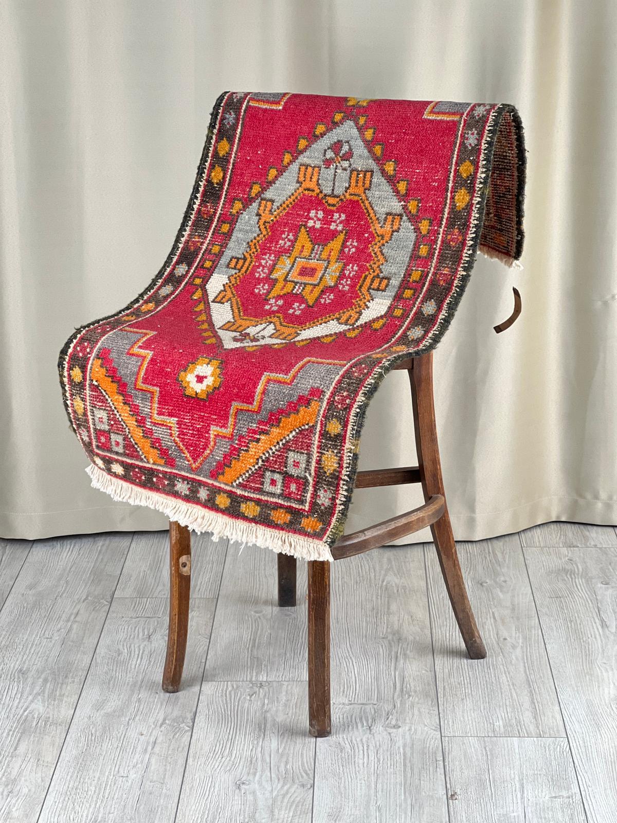 El Dokumasi Halı Kilim Yolluk Paspas Ölçü 114X57 Cm