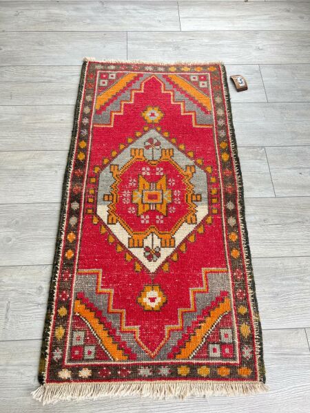 El Dokumasi Halı Kilim Yolluk Paspas Ölçü 114X57 Cm