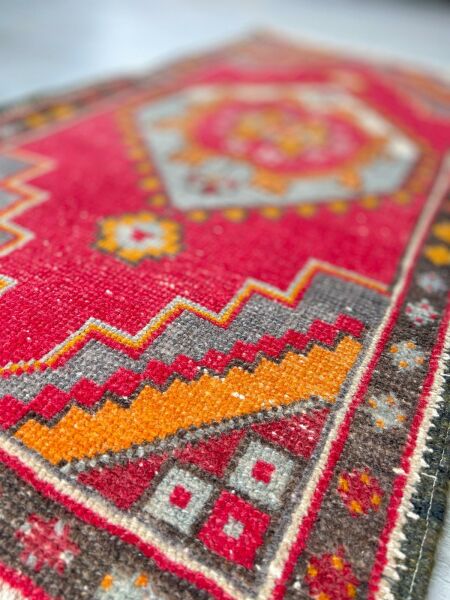 El Dokumasi Halı Kilim Yolluk Paspas Ölçü 114X57 Cm