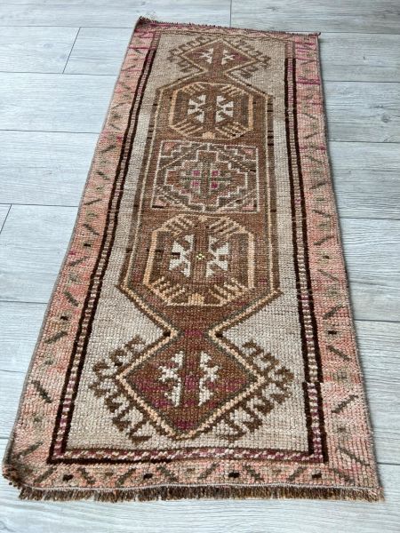 El Dokumasi Halı Kilim Yolluk Paspas Ölçü 105X46 Cm