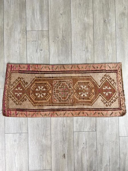 El Dokumasi Halı Kilim Yolluk Paspas Ölçü 105X46 Cm