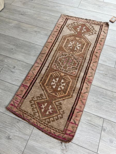 El Dokumasi Halı Kilim Yolluk Paspas Ölçü 105X46 Cm