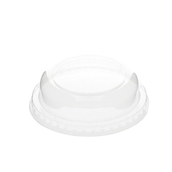 Ayakli Kase Kapağı 200 Ml Şeffaf Bombe Kapak Rubikap Ld.06 25Adet