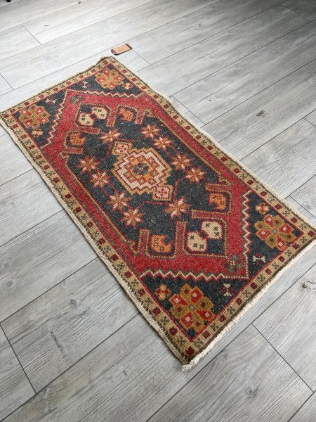 El Dokumasi Halı Kilim Yolluk Paspas Ölçü 107X57 Cm