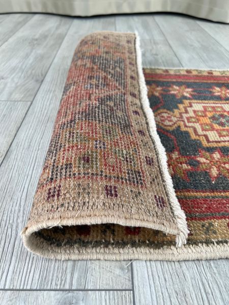 El Dokumasi Halı Kilim Yolluk Paspas Ölçü 107X57 Cm