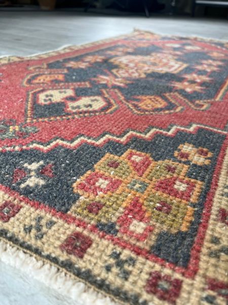 El Dokumasi Halı Kilim Yolluk Paspas Ölçü 107X57 Cm