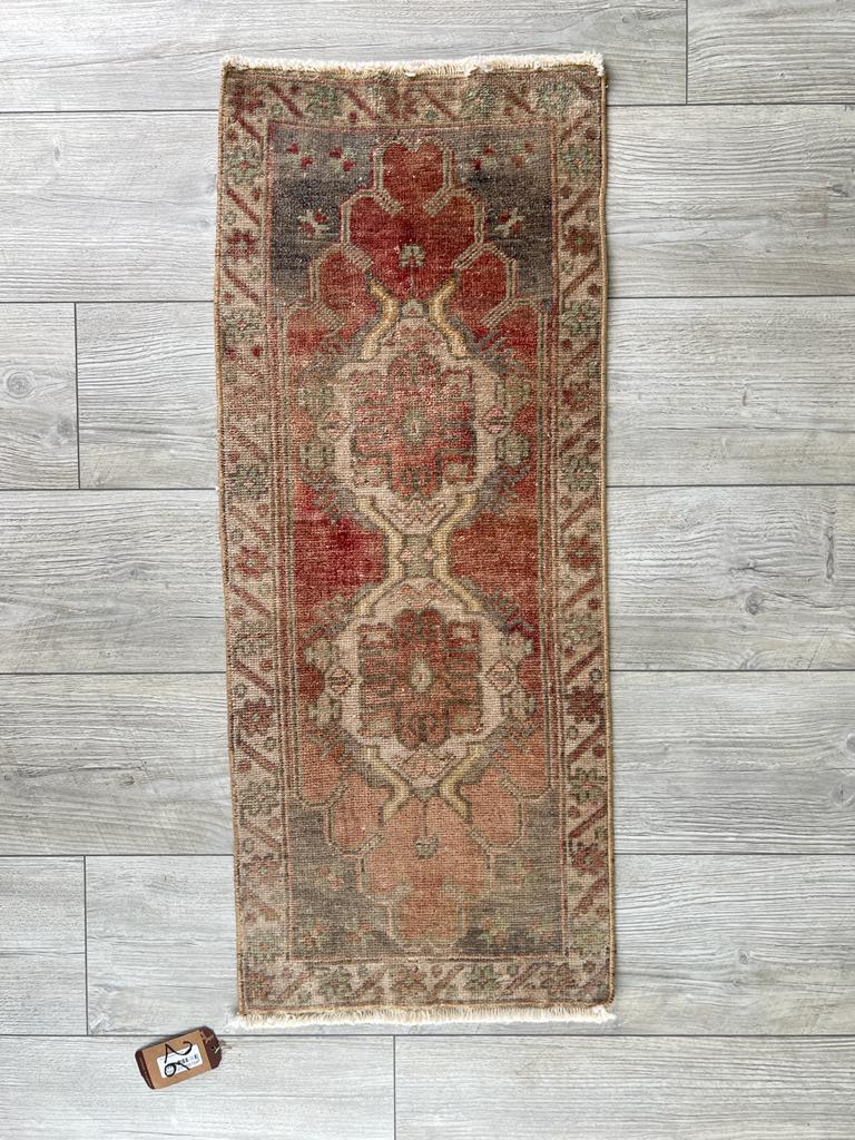 El Dokumasi Halı Kilim Yolluk Paspas Ölçü 101X40.5 Cm