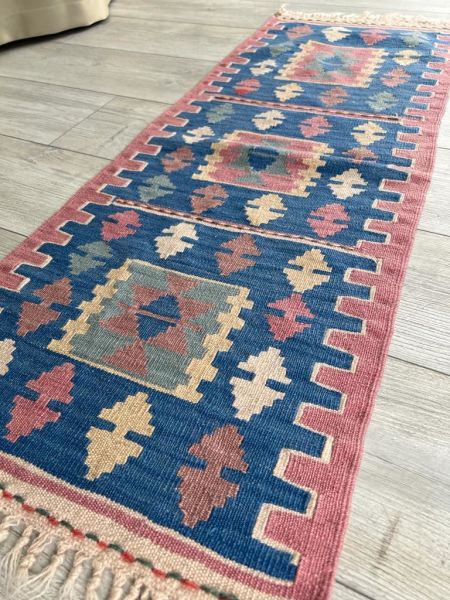 El Dokumasi Halı Kilim Yolluk Paspas Ölçü 116X45,5 Cm
