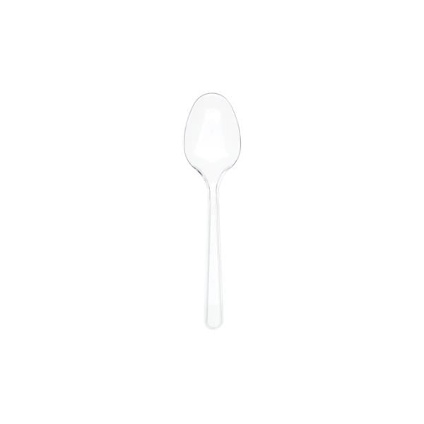 Plastik Kaşik Elite Şeffaf (Renksiz) Rubikap Cu.350S 100 Adet