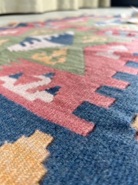 El Dokumasi Halı Kilim Yolluk Paspas Ölçü 109X72,5 Cm