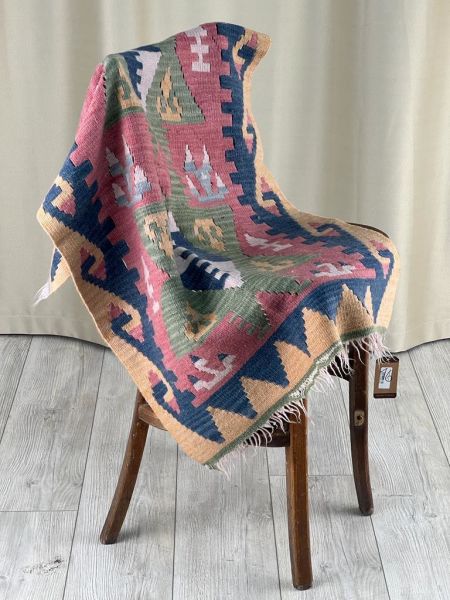 El Dokumasi Halı Kilim Yolluk Paspas Ölçü 109X72,5 Cm