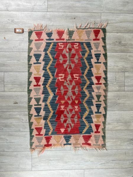 El Dokumasi Halı Kilim Yolluk Paspas Ölçü 121X78 Cm