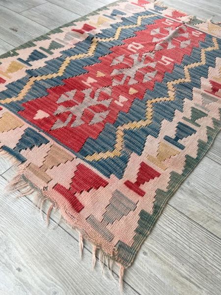El Dokumasi Halı Kilim Yolluk Paspas Ölçü 121X78 Cm