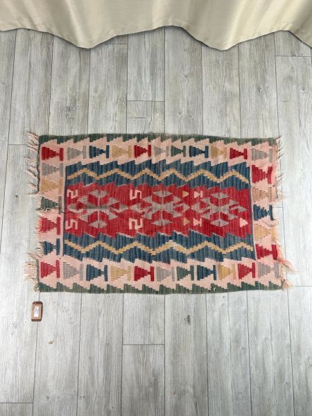 El Dokumasi Halı Kilim Yolluk Paspas Ölçü 121X78 Cm