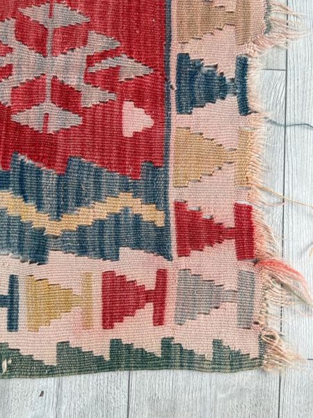 El Dokumasi Halı Kilim Yolluk Paspas Ölçü 121X78 Cm