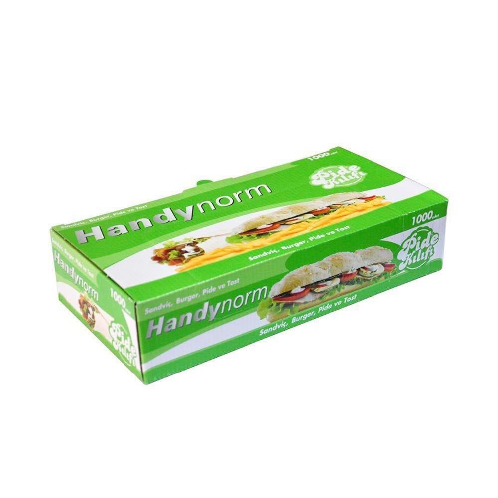 Sandvic Hamburger Tost Pide Plast 12,5X26 1000 Adet Naksan