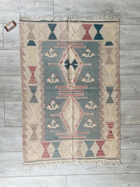 El Dokumasi Halı Kilim Yolluk Paspas Ölçü 111X77 Cm
