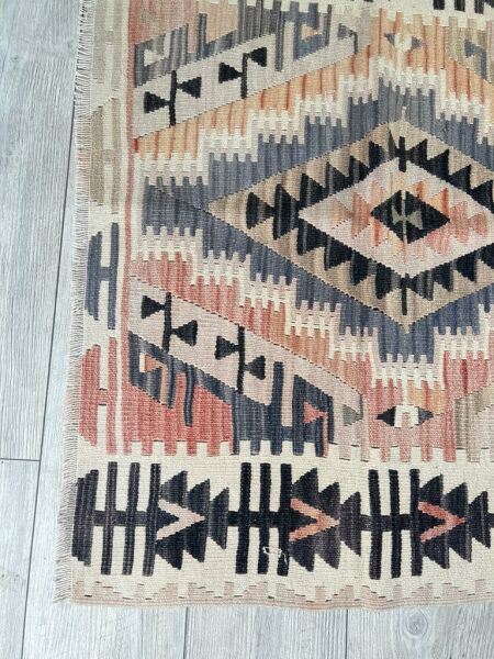 El Dokumasi Halı Kilim Yolluk Paspas Ölçü 148X96 Cm