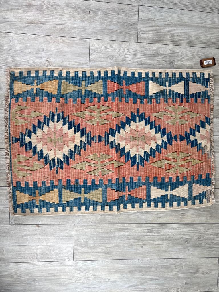 El Dokumasi Halı Kilim Yolluk Paspas Ölçü 109X79 Cm