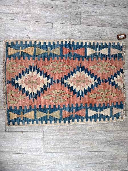 El Dokumasi Halı Kilim Yolluk Paspas Ölçü 109X79 Cm