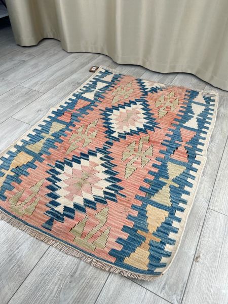 El Dokumasi Halı Kilim Yolluk Paspas Ölçü 109X79 Cm